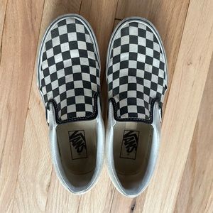 Vans Checkered Platform Slip-on Sneaker